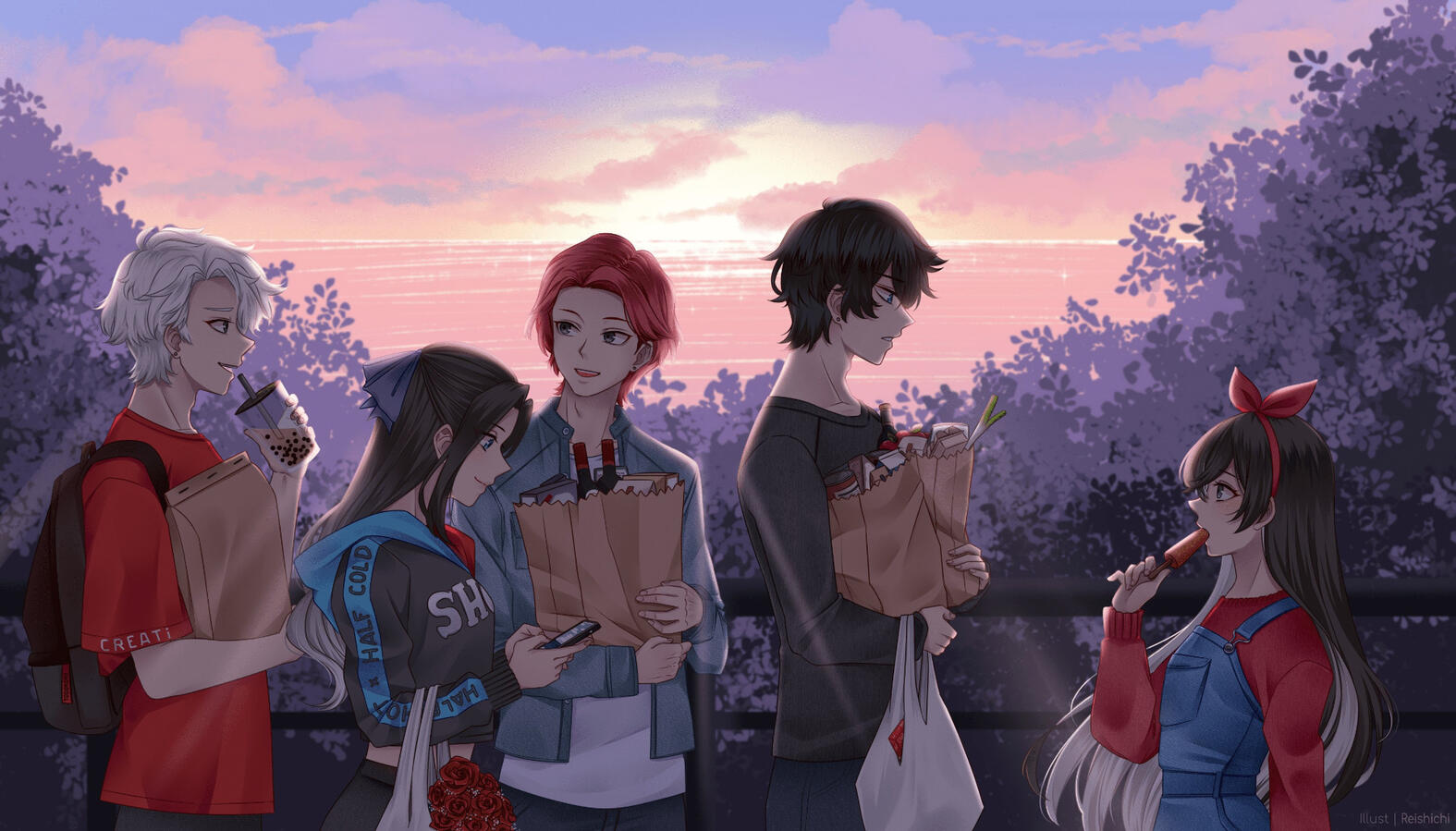 Art based on my fanfic: All This Time and Only One You