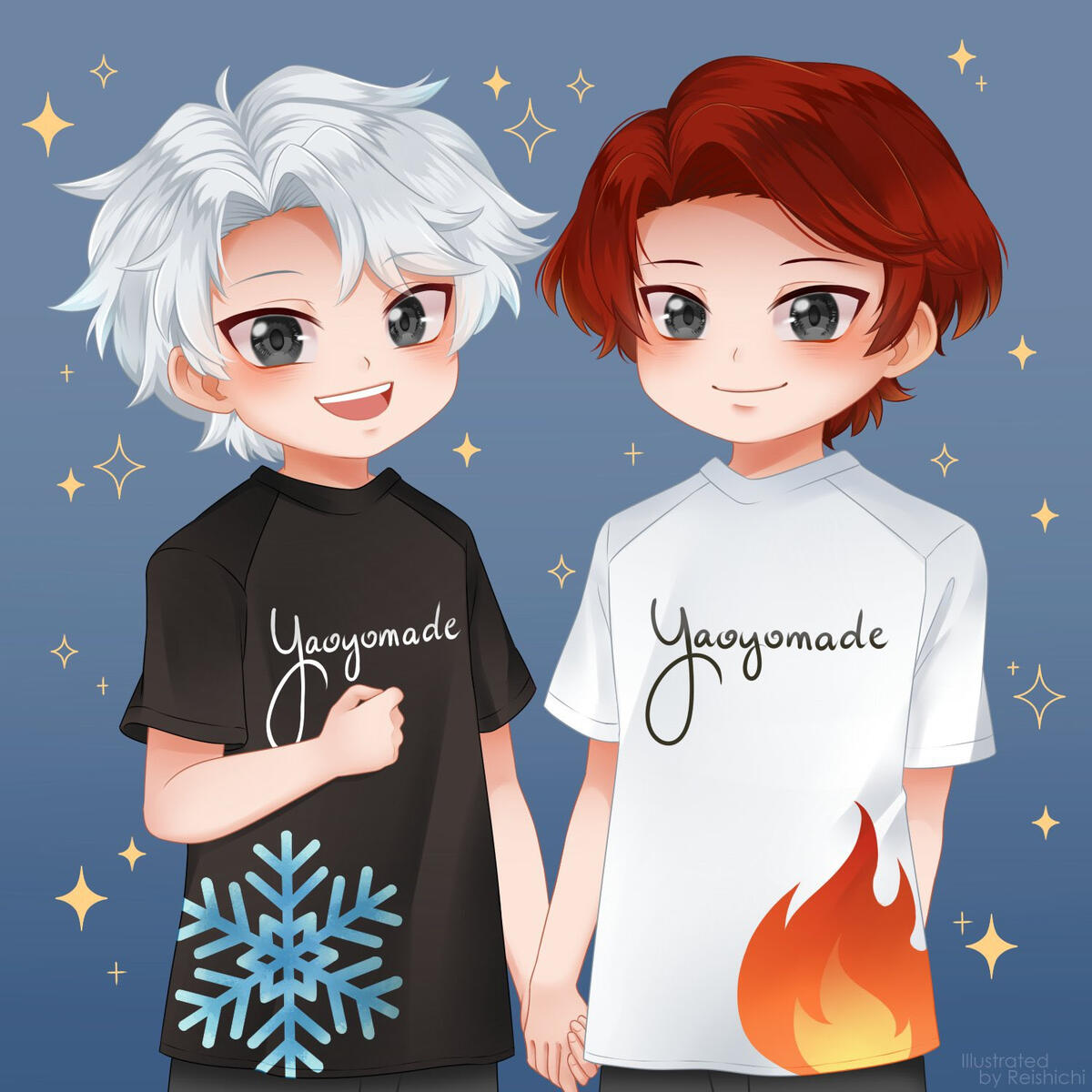 Little Yukiko & Haru based on my fanfic Beginning of the End by reishichi_